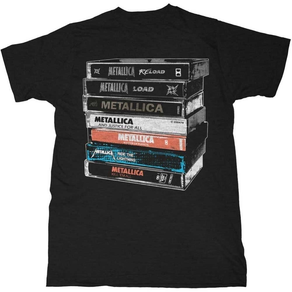 Metallica Cassette Unisex Tshirt - Picture 1 of 4